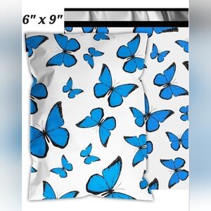 15 🦋 6x9 Polymailers, PLUS 15 Thank You Stickers